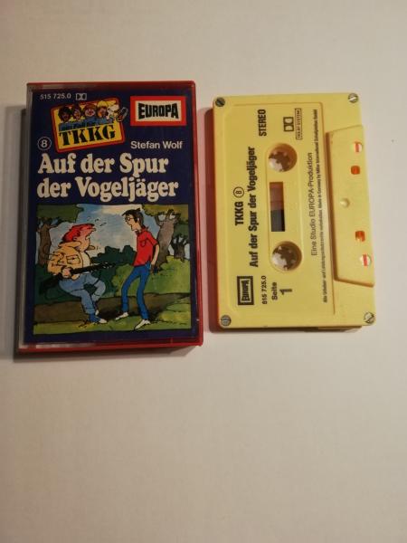 TKKG Folge 8 Auf der Spur der Vogeljäger 4-fach Silber geschraubt Gelb 515725.0 Europa(Kleines Fenster)